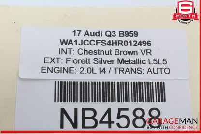 15-18 Audi Q3 Quattro Rear Left Driver Side Door Lock Latch Actuator OEM