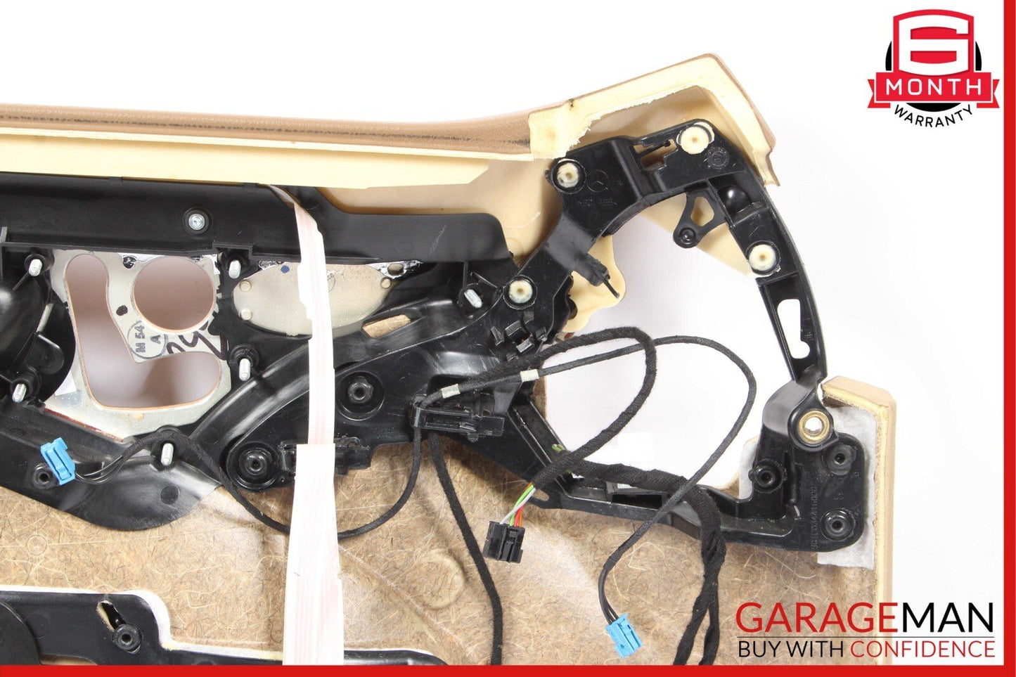 07-09 Mercedes W211 E350 Front Right Side Interior Door Trim Cover Panel Brown