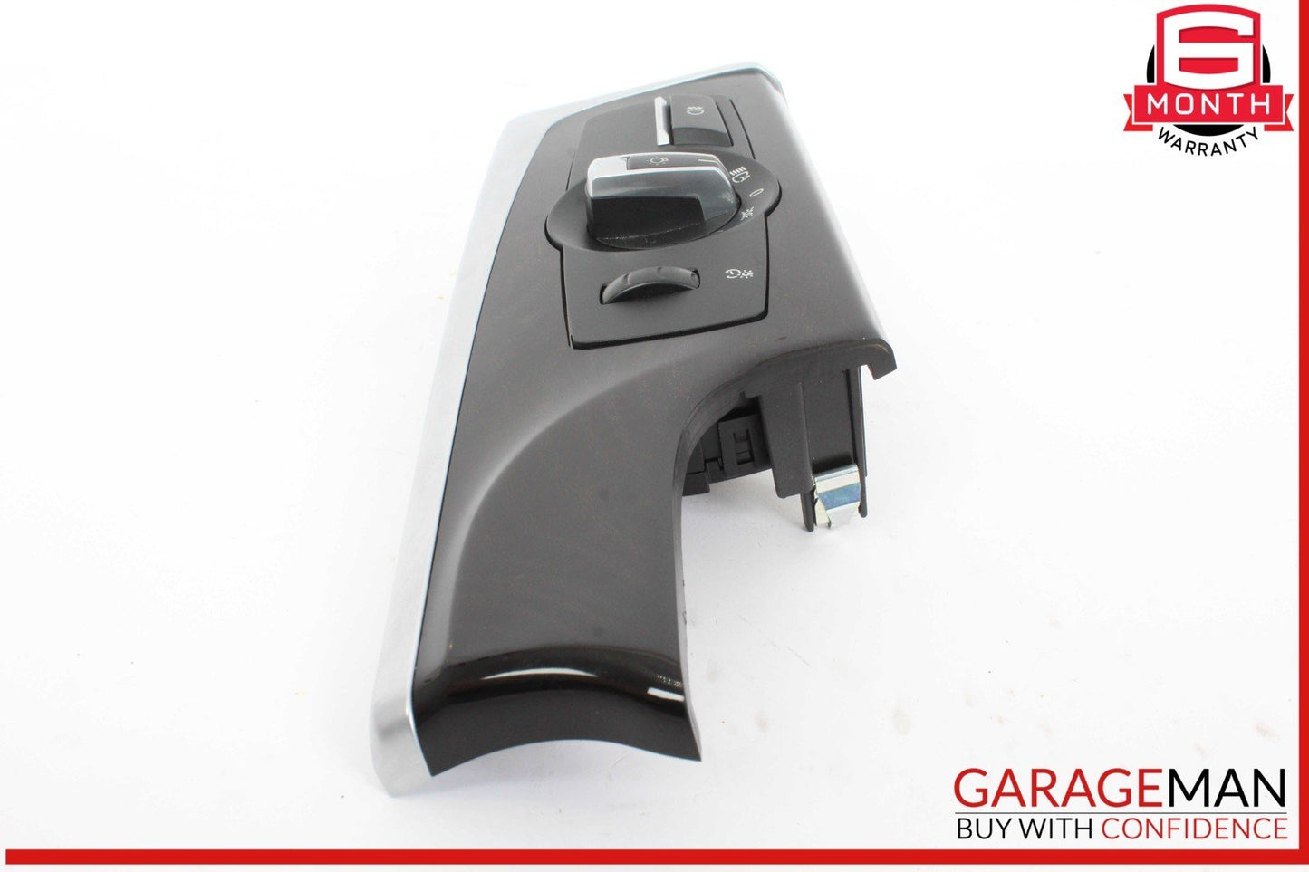 11-16 BMW 528i 535i 550i F10 Headlight Control Switch w/ Trim 9346838 OEM