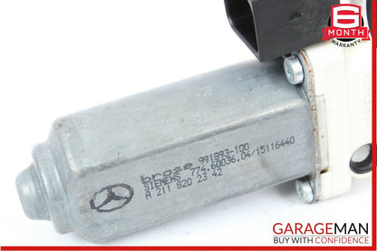 03-09 Mercedes W211 E350 E550 Rear Left Side Door Window Regulator Motor Unit