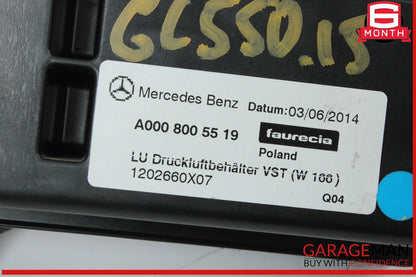 13-16 Mercedes X166 GL550 GL450 Dynamic Seat Pressure Tank 0008005519 OEM