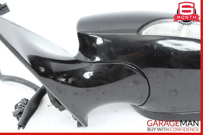 07-09 Mercedes W221 S550 S65 AMG Front Left Side Mirror Door Rear View Black OEM