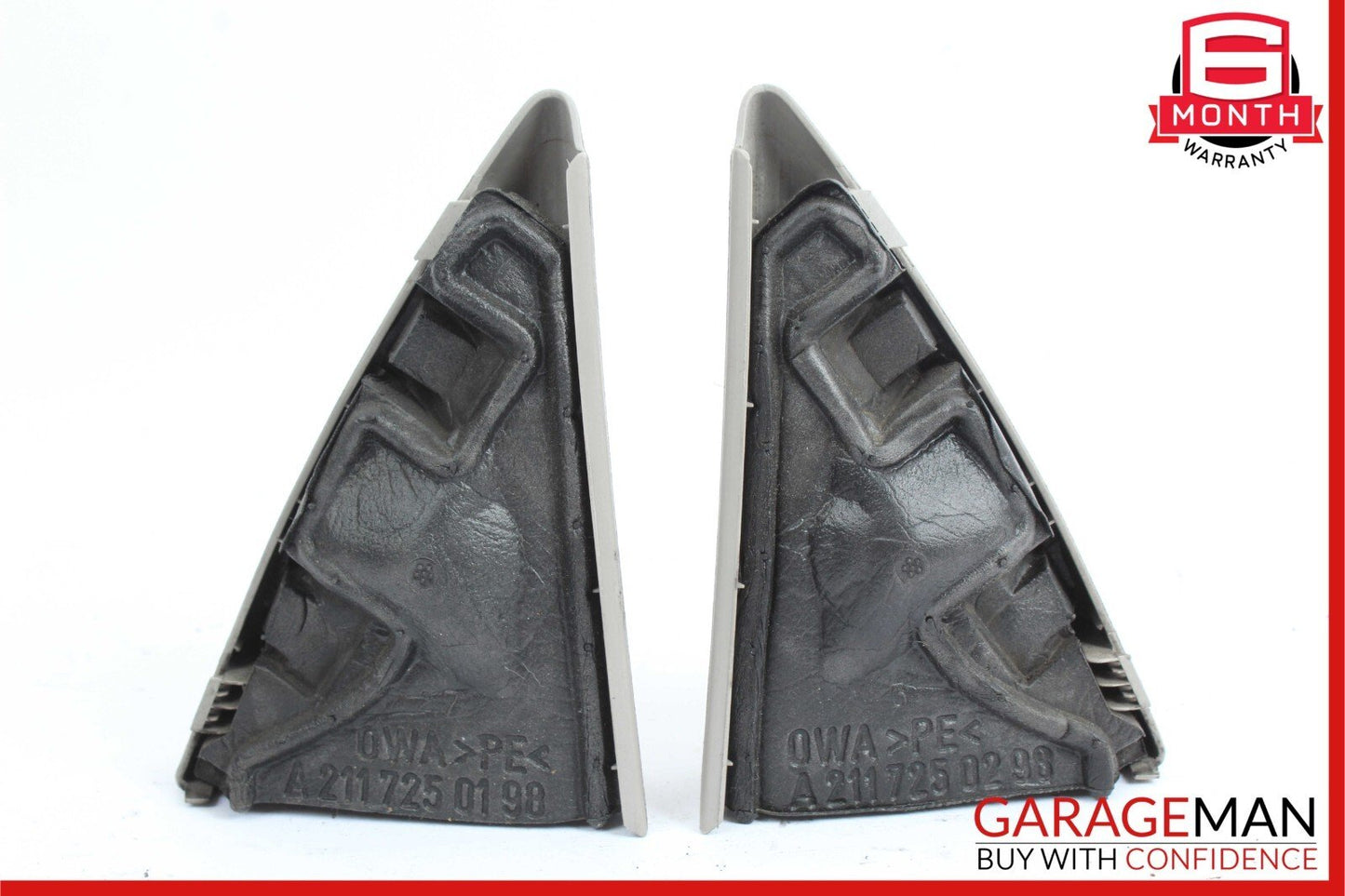 03-09 Mercedes W211 E500 Front Left & Right Side Door Tweeter Speaker Set of 2