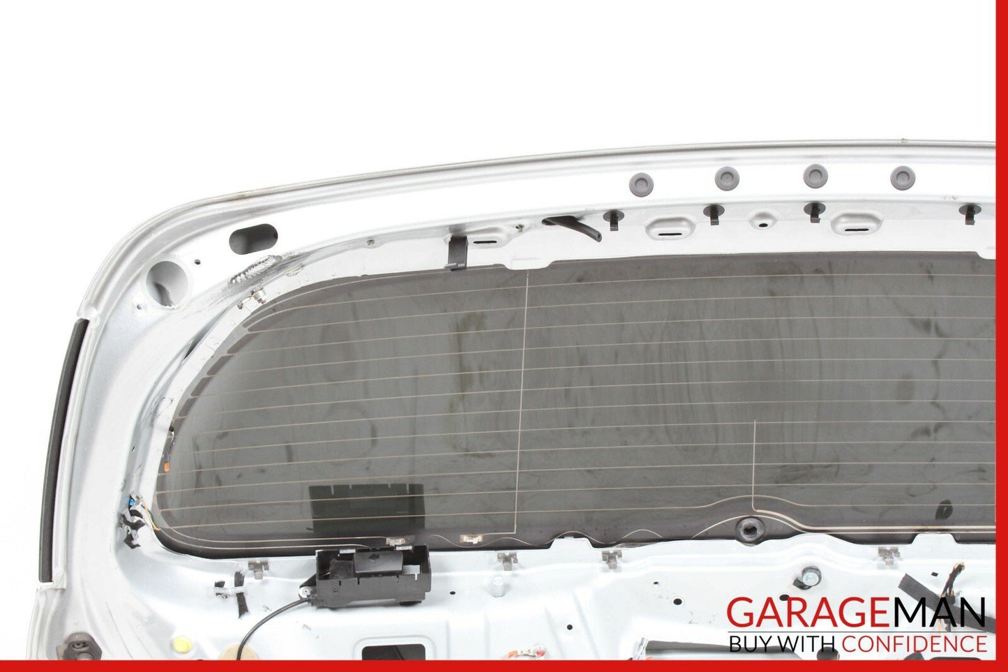 06-09 Mercedes W251 R350 Trunk Lid Tailgate Hatch Shell Assembly Iridium Silver