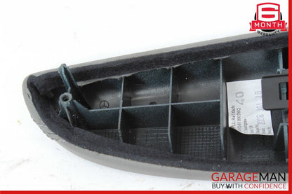 07-09 Mercedes W221 S550 Front Right Passenger Side Window Switch Control Trim
