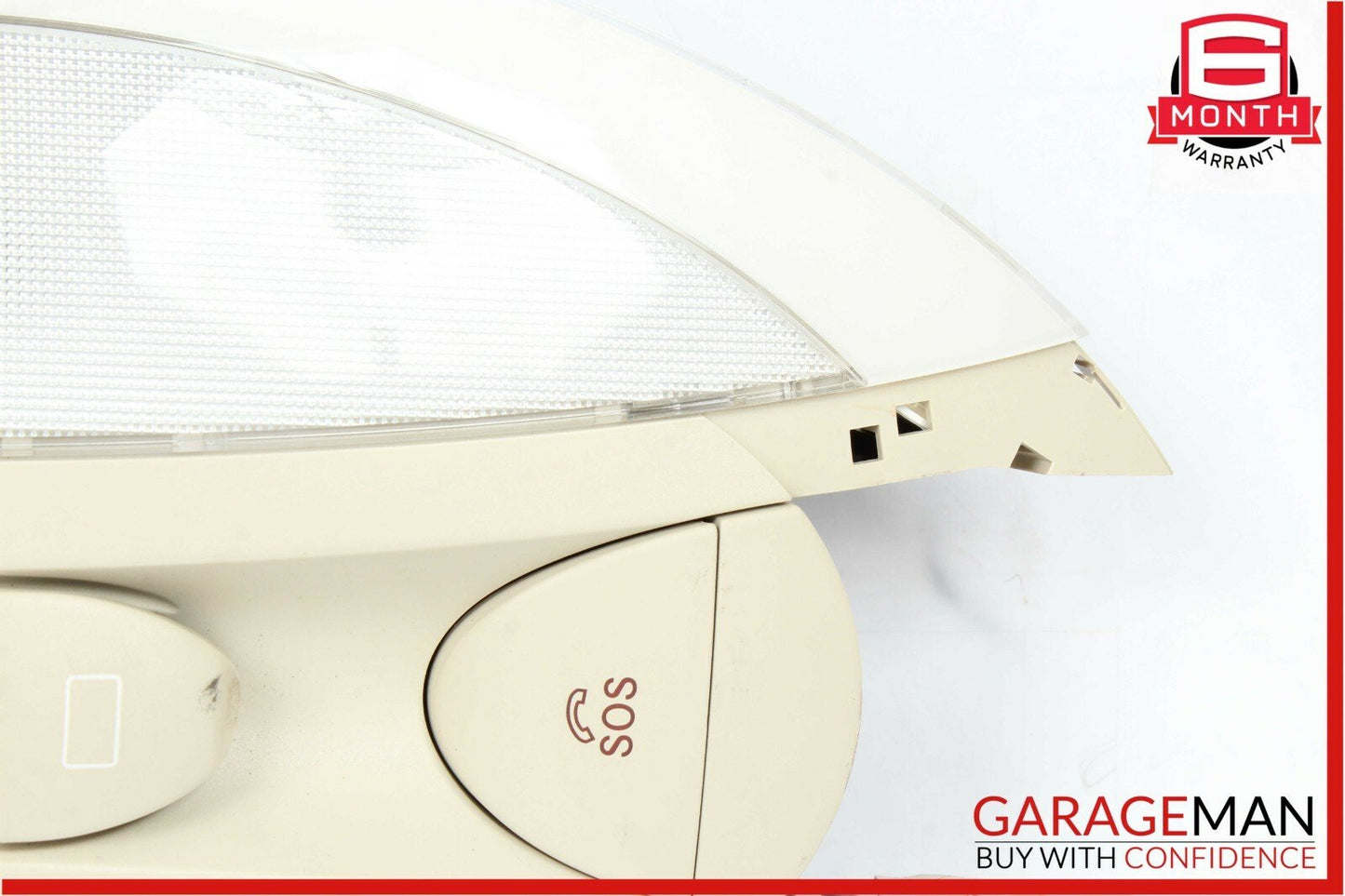 06-09 Mercedes W219 CLS500 Front Overhead Dome Light Reading Map Lamp Beige