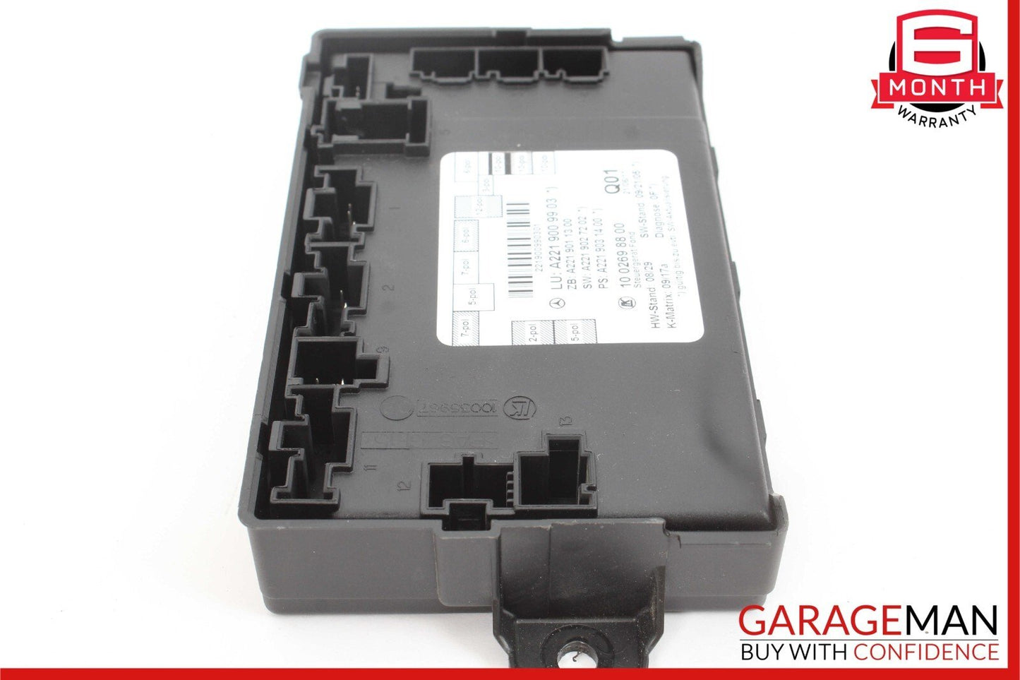 07-13 Mercedes W221 S500 S550 Rear Right or Left Side Door Control Module Unit