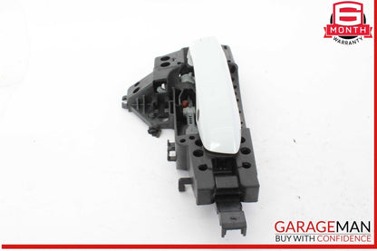 17-24 Audi Q7 Right Passenger Side Exterior Door Handle White 4M0837886A OEM