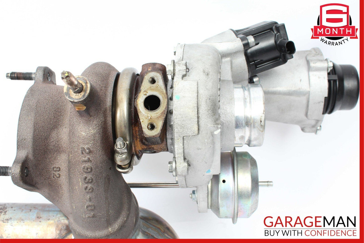 12-15 Mercedes C250 SLK250 1.8L M271 Turbo Turbocharger Manifold Assembly