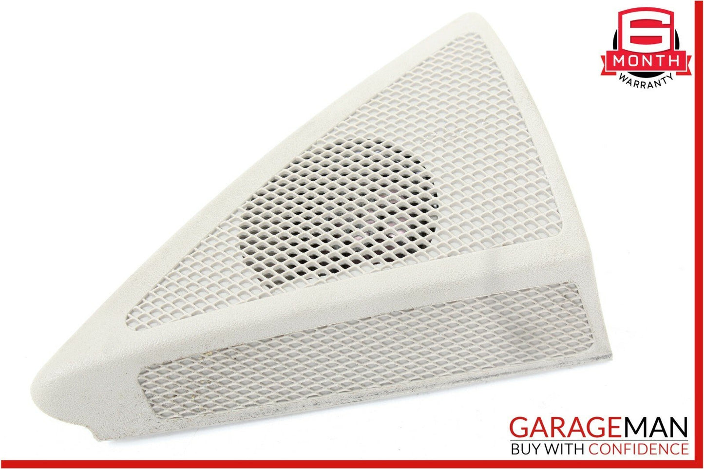 03-09 Mercedes W211 E320 Front Right & Left Side Tweeter Speaker Cover Set Gray