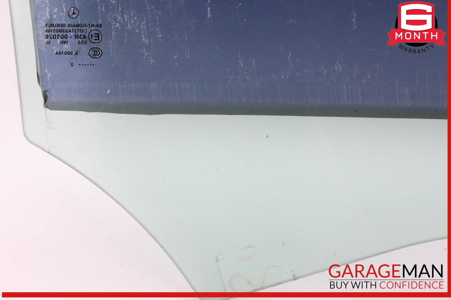 12-18 Mercedes W218 CLS550 CLS63 AMG Rear Left Driver Side Door Window Glass OEM