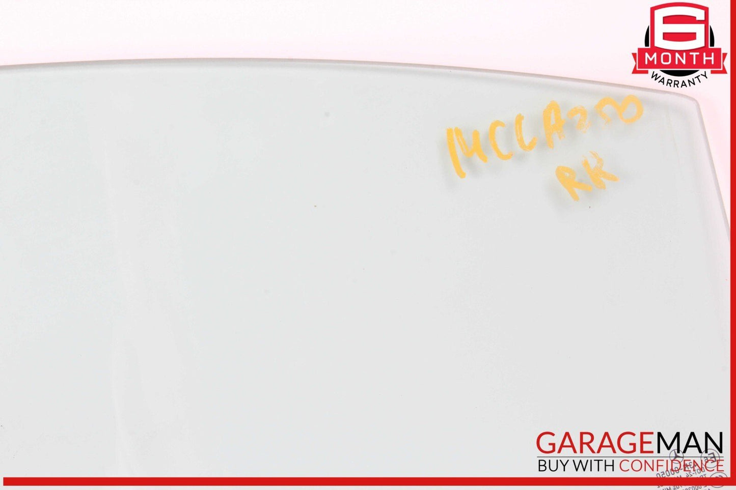 14-18 Mercedes W117 CLA250 Rear Right Passenger Side Door Window Glass OEM