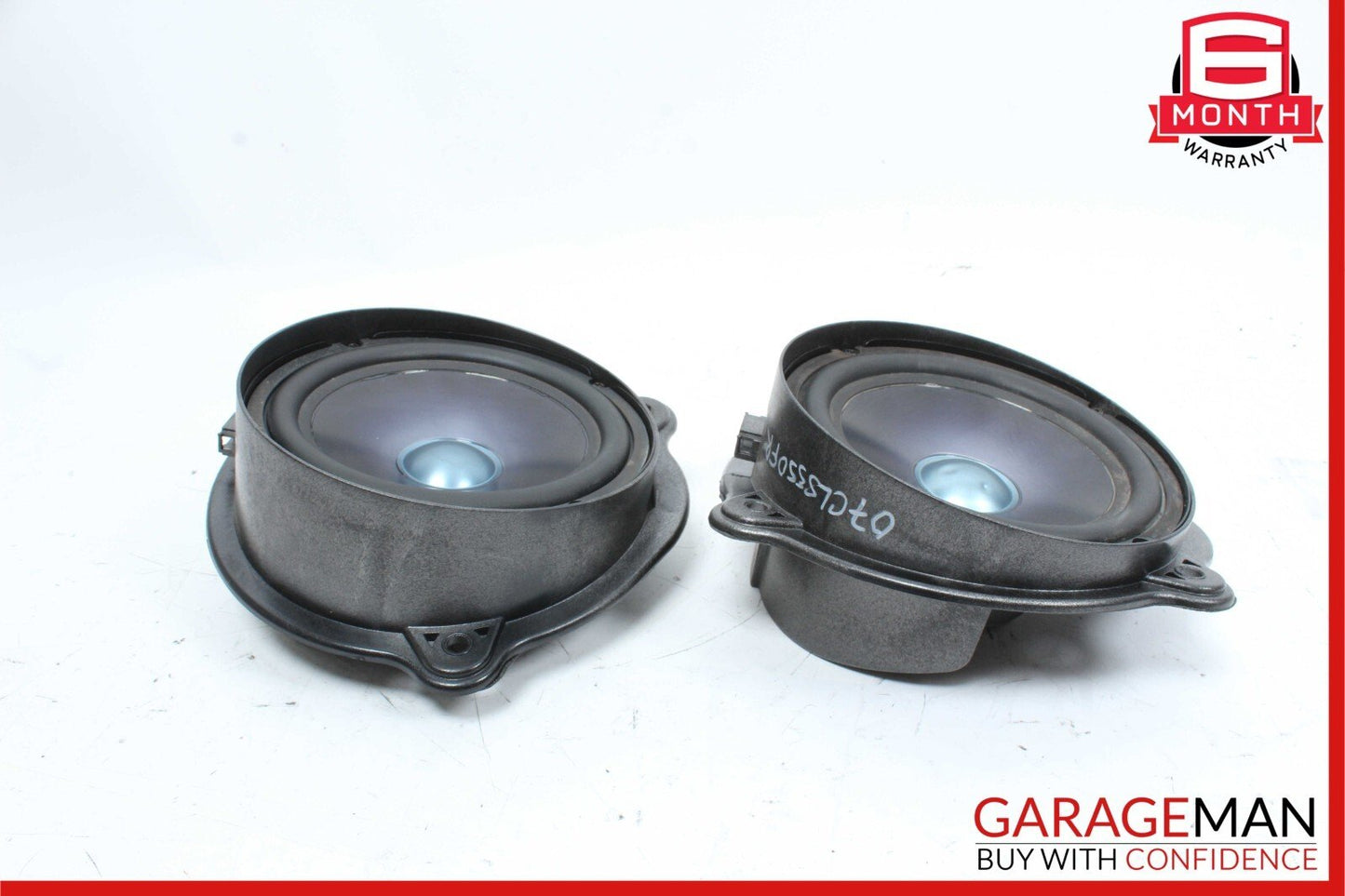 06-11 Mercedes W219 CLS550 Right & Left Side Door Sound Audio Speaker Speakers