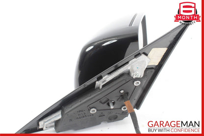 12-14 Mercedes W204 C300 Front Right Side Mirror Door Rear View Glass Black OEM