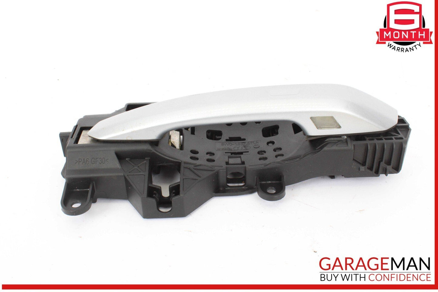 17-24 Audi A4 Rear Left Driver Side Exterior Door Handle Gray OEM