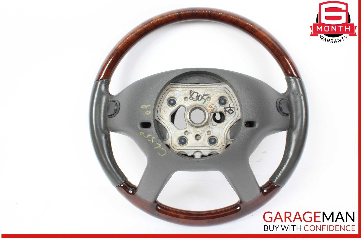 07-10 Mercedes W216 CL550 Front Left Driver Side 4 Spoke Steering Wheel OEM