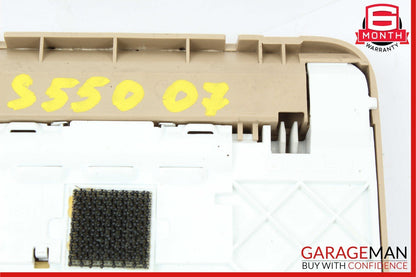 07-13 Mercedes W221 S550 S450 Rear Left / Right Overhead Vanity Mirror Brown OEM