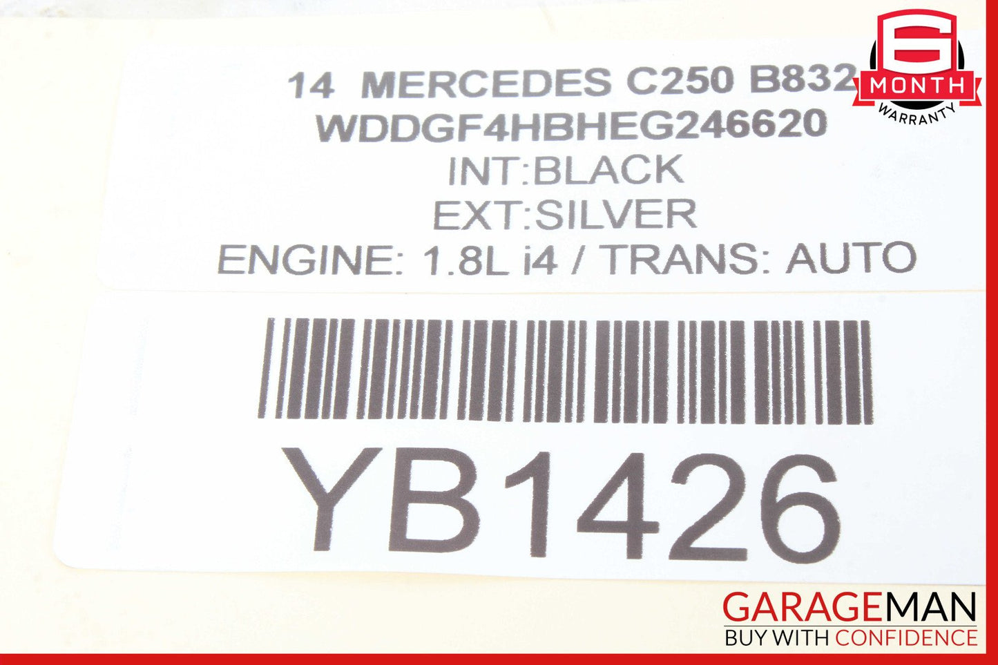 08-17 Mercedes W204 C300 C250 E350 Rear Left / Right Side Lower Control Arm