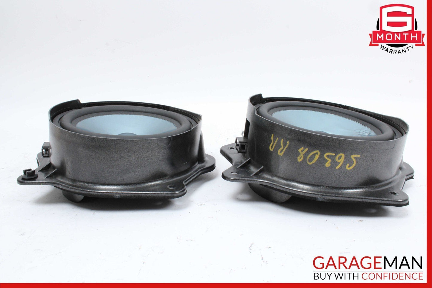 07-09 Mercedes W221 S550 S600 S63 AMG Rear Door Audio Sound Speaker Set of 2 Pc