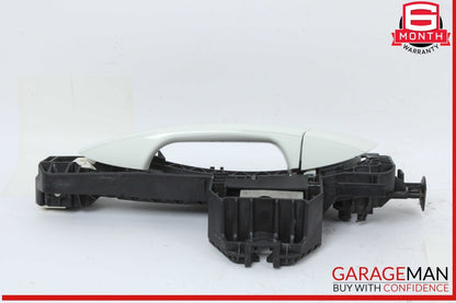 08-15 Mercedes X204 GLK350 Rear Left Driver Side Exterior Door Handle White OEM