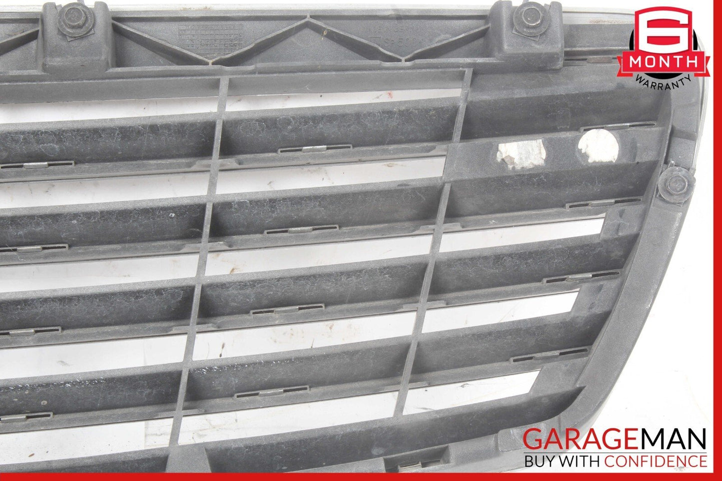 03-06 Mercede W211 E320 E500 E55 AMG Hood Radiator Grille Grill Chrome OEM
