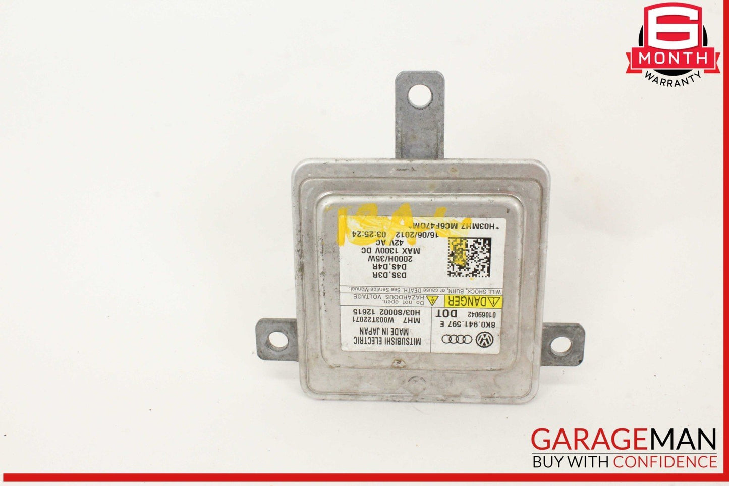 13-17 Audi A4 SQ5 Xenon HID Head Light Headlight Ballast Module 8K0941597E OEM