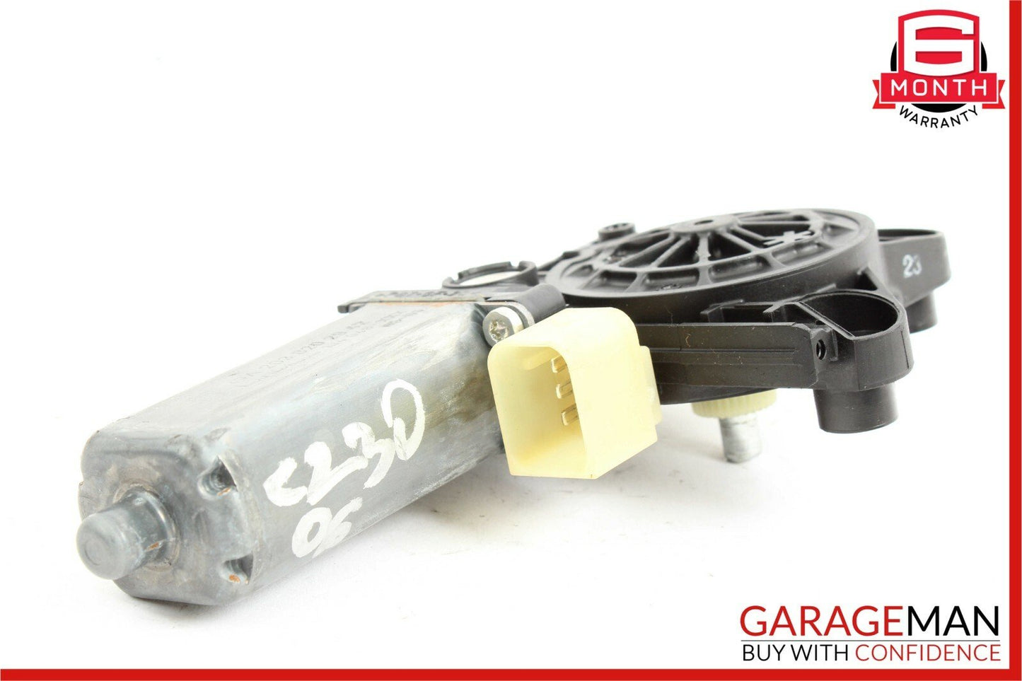 01-07 Mercedes W203 C230 Rear Left Side Door Window Regulator Motor Unit OEM