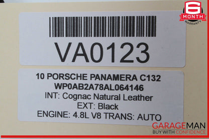 10-13 Porsche Panamera 970 Trunk Tailgate Release Open Handle w/ Camera OEM