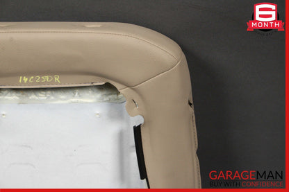08-14 Mercedes W204 C250 C350 Front Right Side Top Upper Seat Cushion Beige OEM