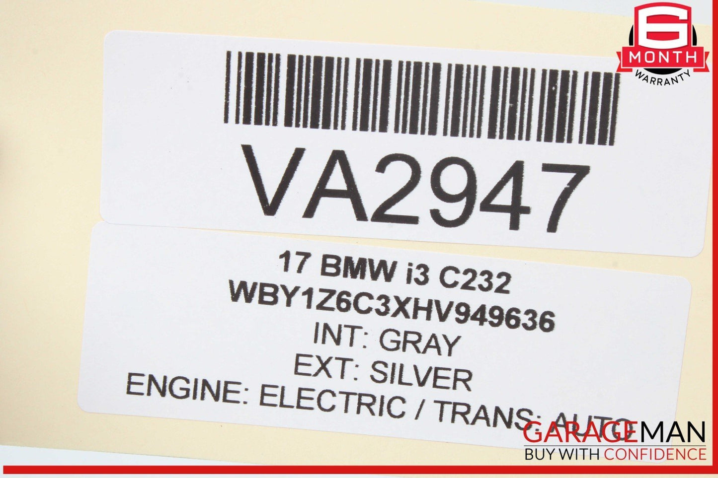 14-21 BMW i3 I01 Hybrid Engine Auxiliary Electric Coolant Water Pump OEM