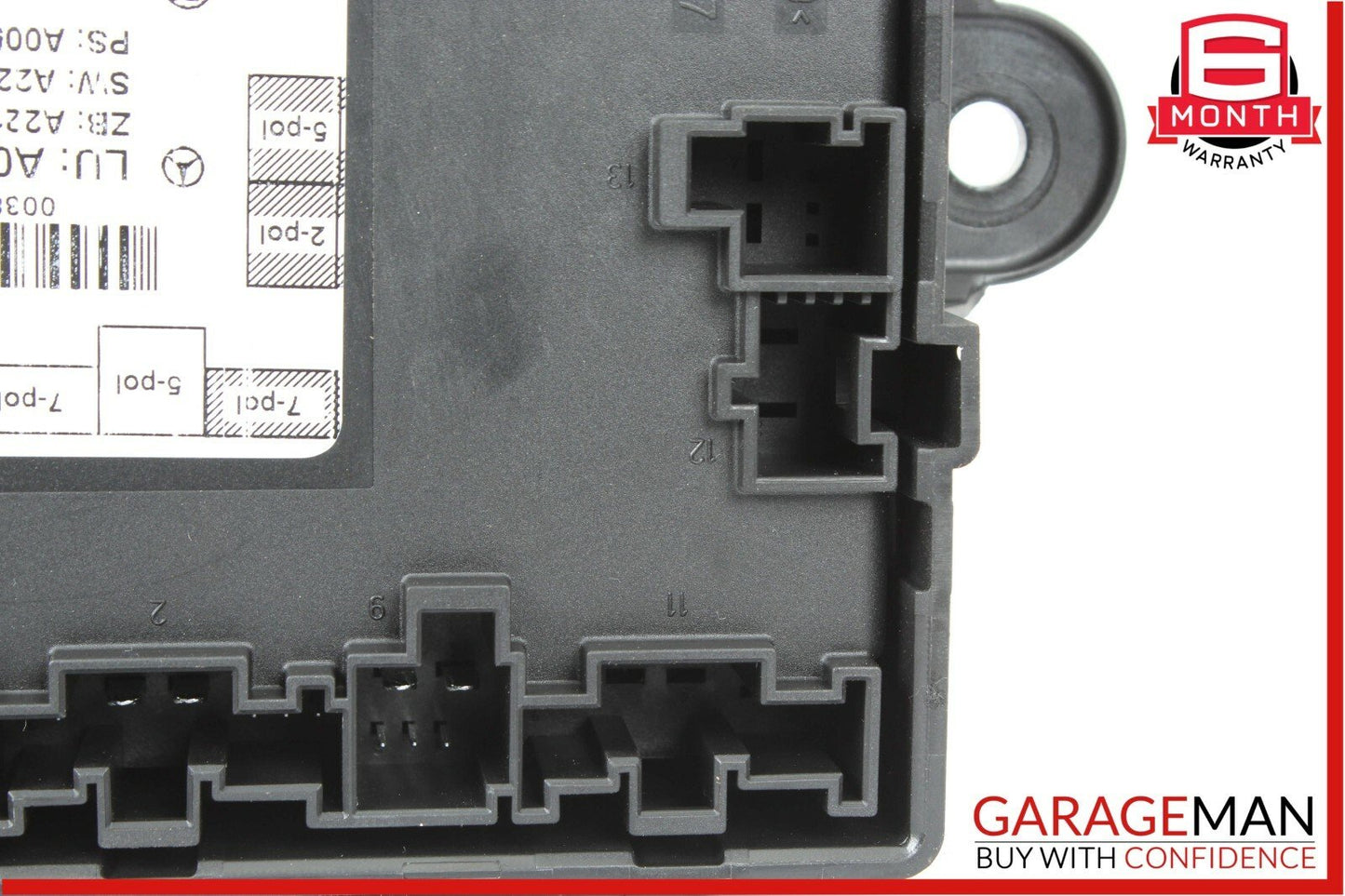 07-09 Mercedes W221 S550 S63 AMG Rear Left Or Right Side Door Controller Module