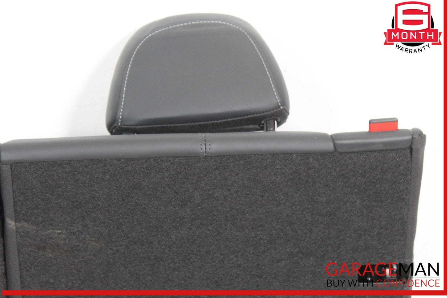 18-23 Audi RS5 Rear Right Side Upper Seat Cushion w/ Armrest Black OEM
