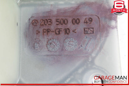 01-09 Mercedes W203 C230 CLK500 Engine Overflow Radiator Coolant Tank Reservoir