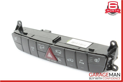 06-12 Mercedes GL450 ML550 Center Dash Hazard Light Switch Control Panel OEM