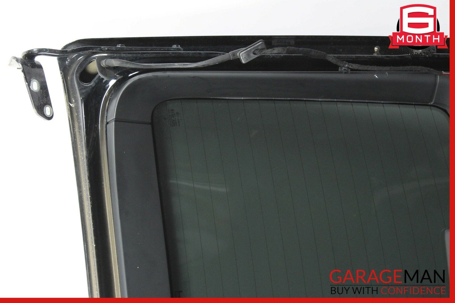 06-08 Porsche Cayman 987 Rear Trunk Glass Hatch Tail Gate Panel Assembly Black