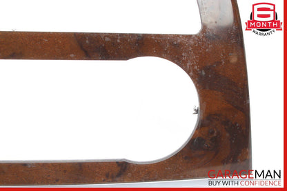 06-13 Mercedes W251 R350 R320 Heater Climate Control Module Trim Bezel Wood