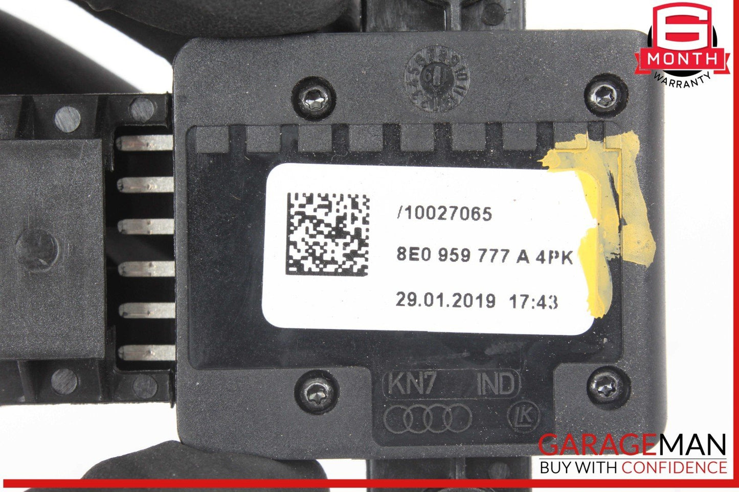 15-24 Audi S3 A4 Front Right Side Seat Lumbar Adjustment Control Switch