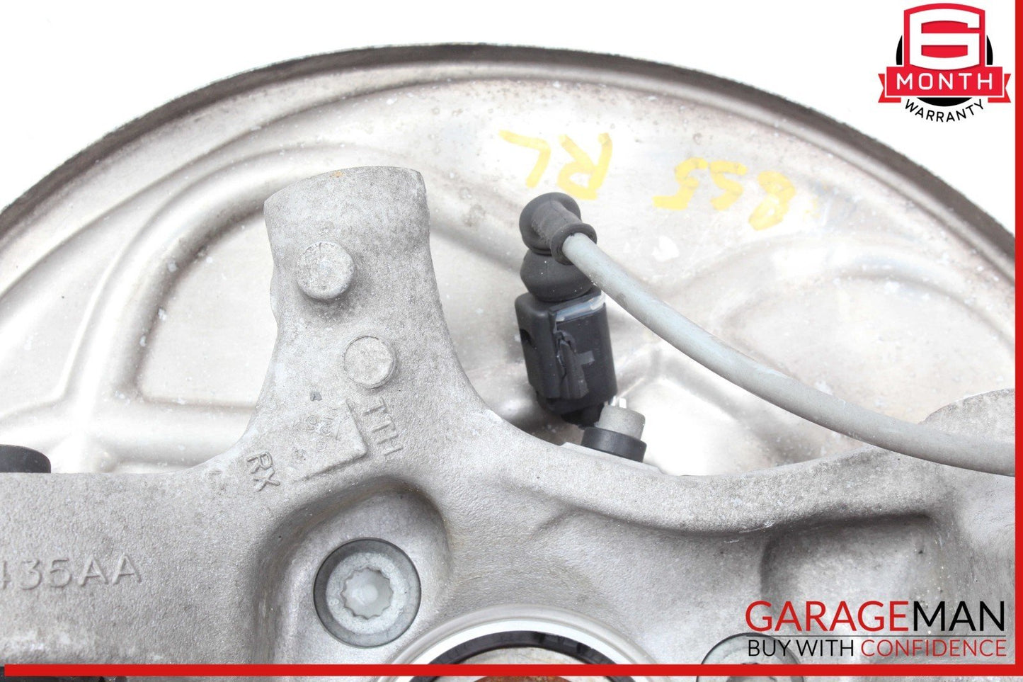 17-24 Audi S5 A5 Rear Left Driver Side Spindle Knuckle Wheel Hub w/ Rotor Disc
