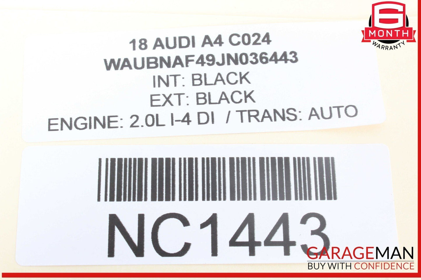 17-24 Audi A4 Rear Left Driver Side Lower Suspension Control Arm 4M0505291D OEM