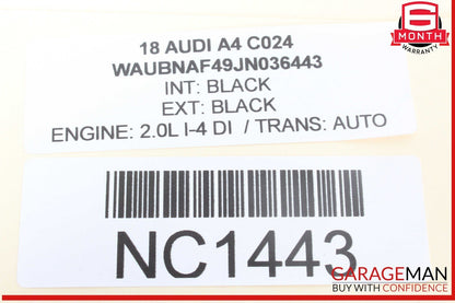 17-24 Audi A4 Rear Left Driver Side Lower Suspension Control Arm 4M0505291D OEM