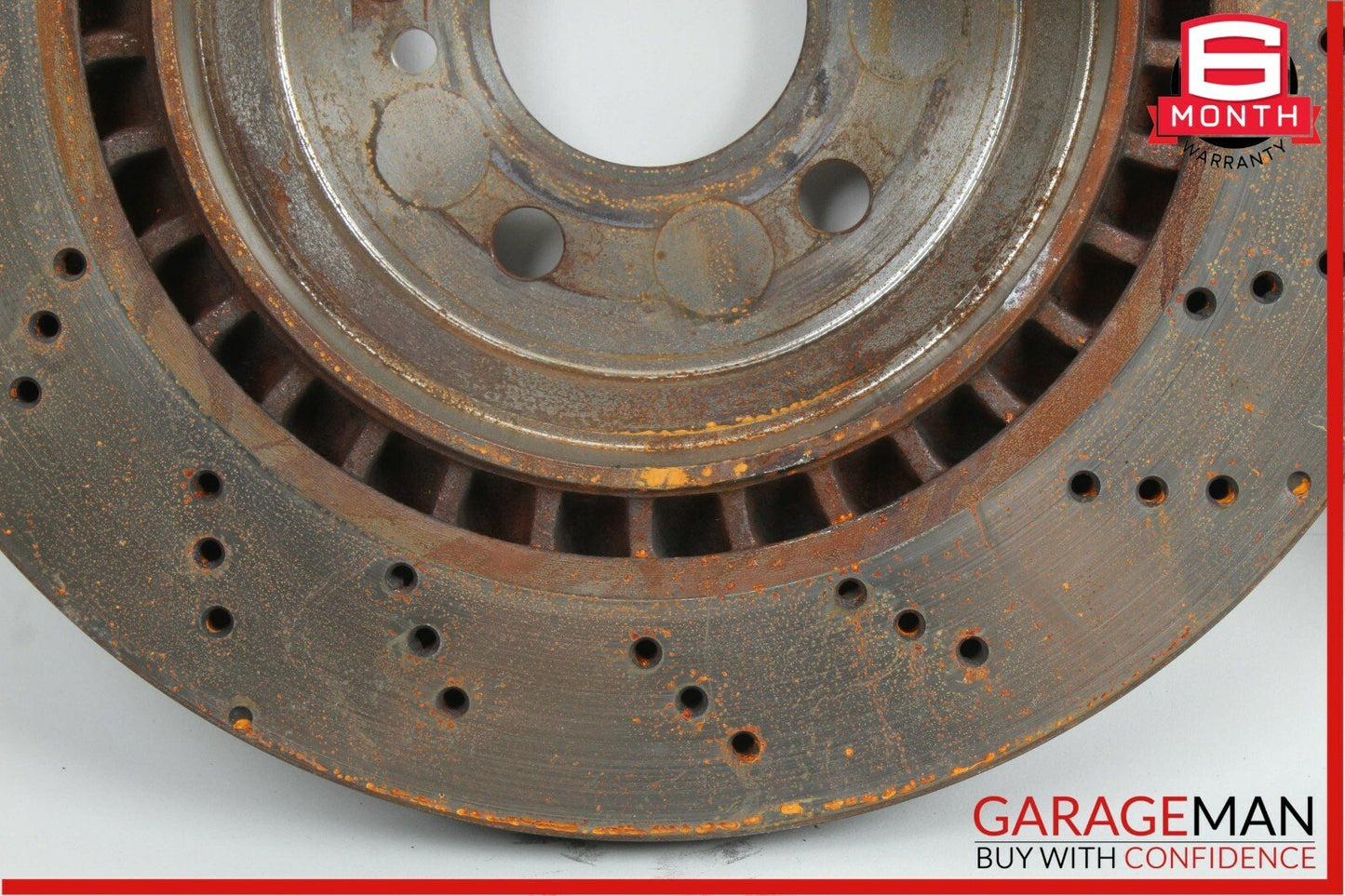 03-09 Mercedes W211 E350 AWD Brembo Rear Right & Left Side Brake Rotor Disc Set