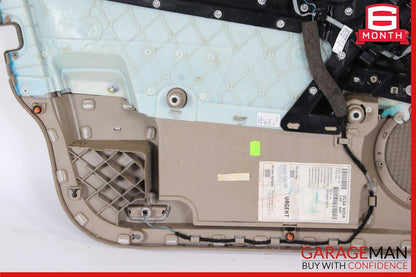 08-14 Mercedes W204 C300 Sedan Front Right Passenger Interior Door Panel Beige