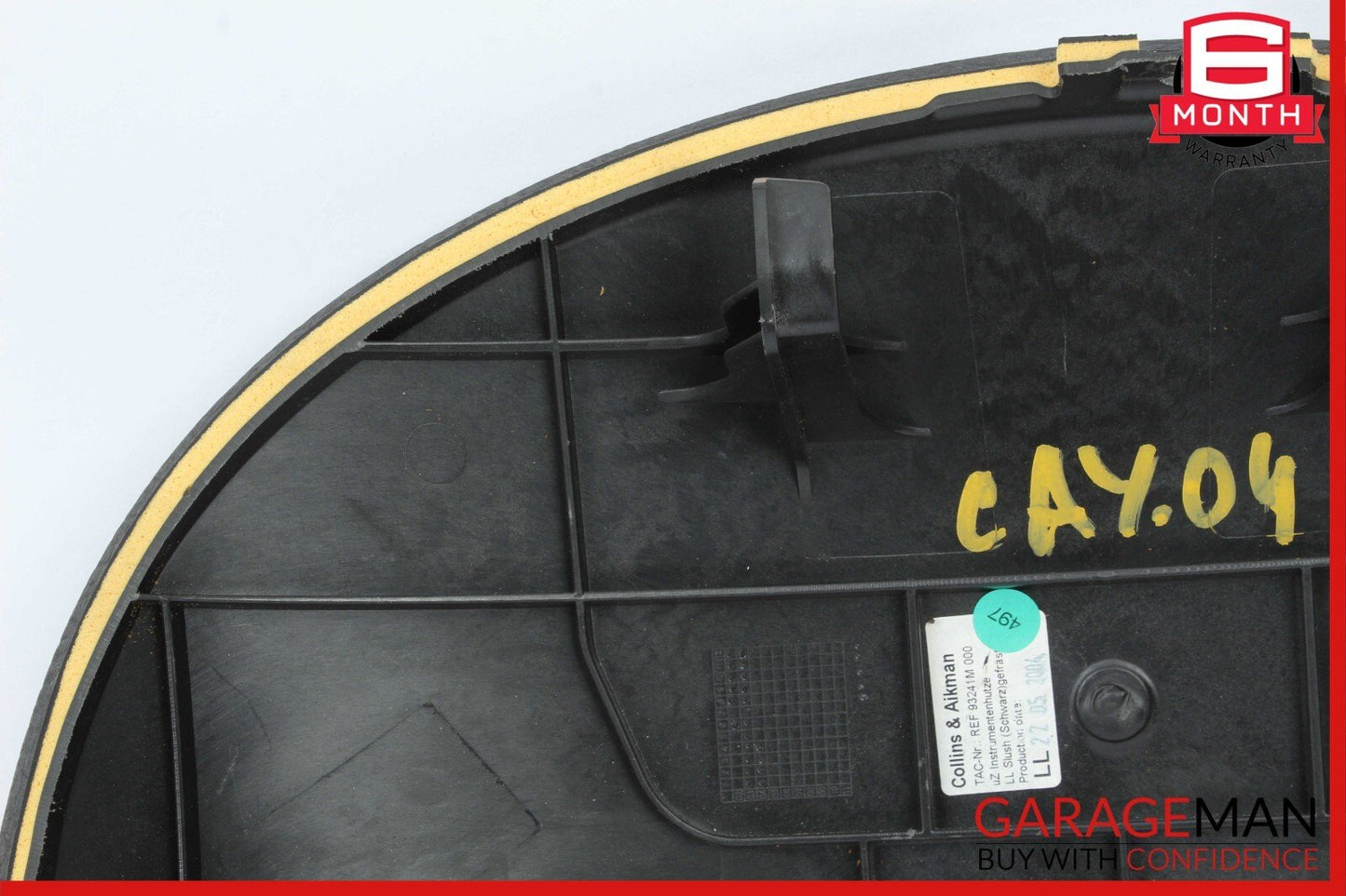 03-10 Porsche Cayenne 955 957 Speedometer Odometer Upper Gauge Trim Cover Black