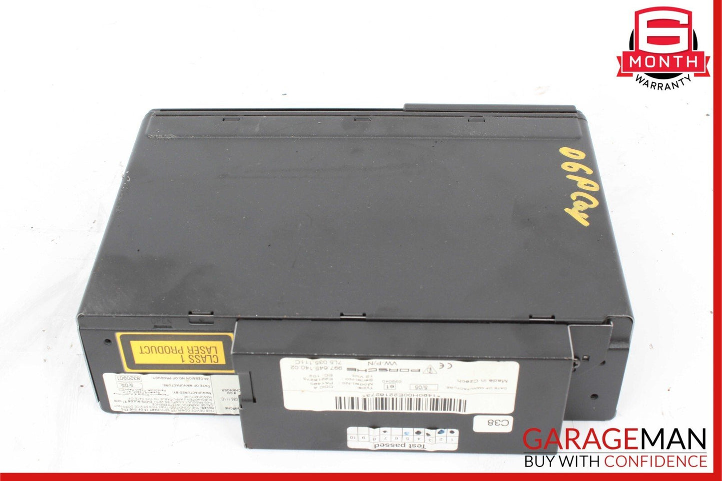 03-10 Porsche Cayenne Turbo S 955 957 CDC-4 CD Changer Module Unit OEM