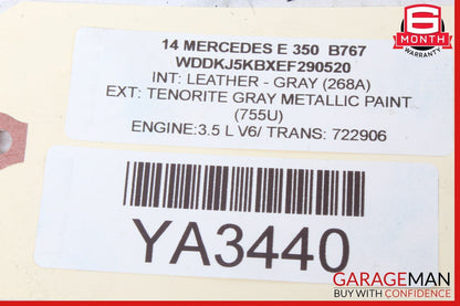 08-20 Mercedes W207 E350 C400 C300 Rear Right or Left Side Upper Control Arm OEM