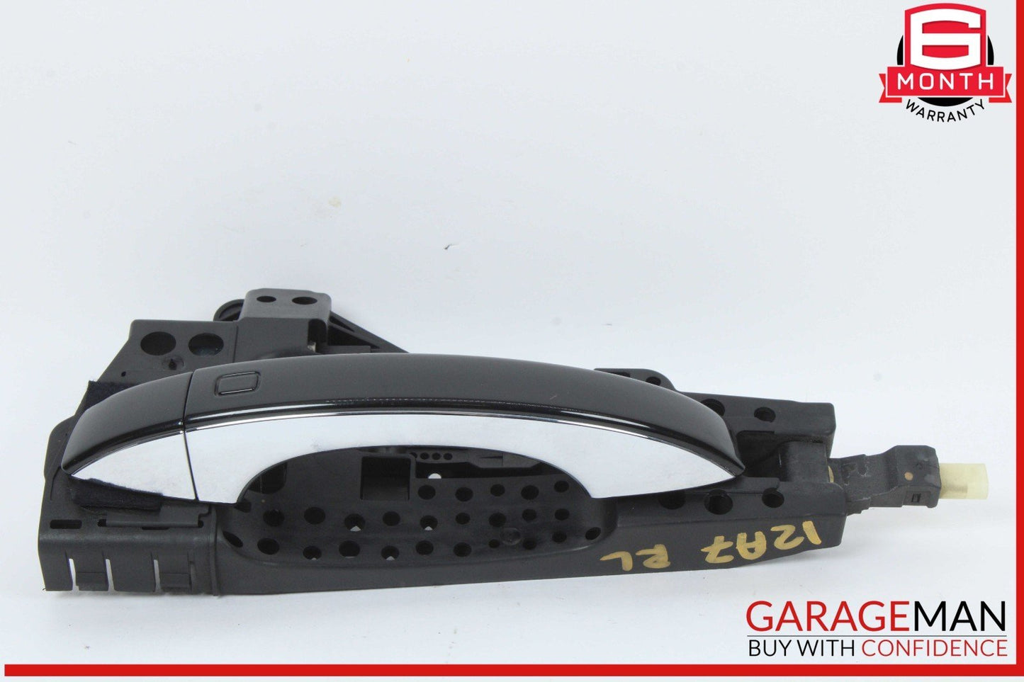12-18 Audi A7 A6 Rear Left Driver Side Exterior Door Handle Black 4H0837885 OEM