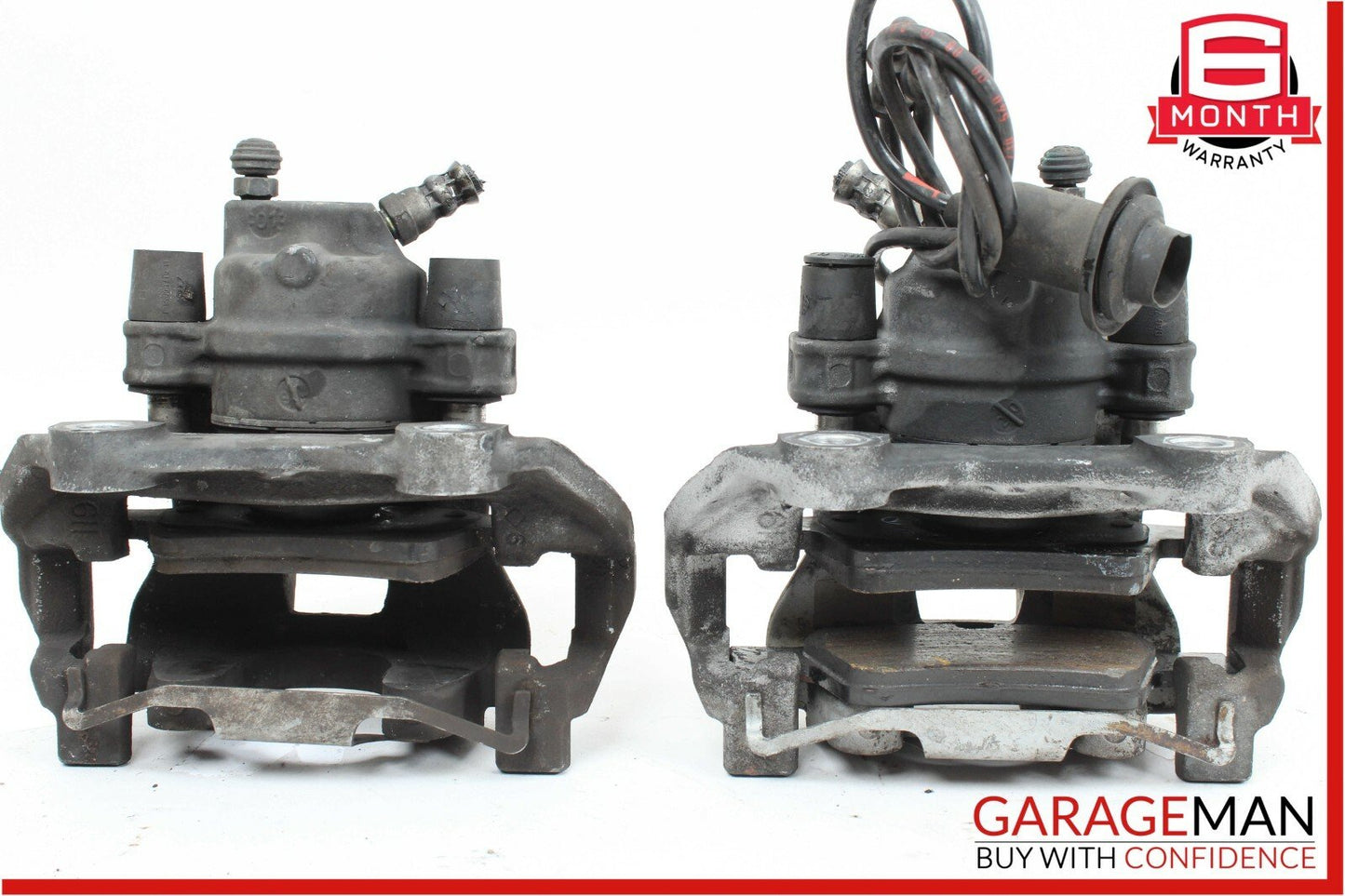 03-06 Mercedes R230 SL500 Rear Left & Right Side Brembo Brake Calipers Set OEM