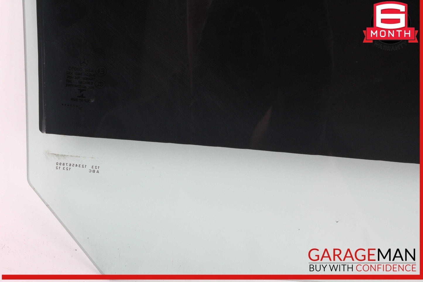 14-18 Mercedes W117 CLA250 Rear Left Driver Side Door Window Glass OEM