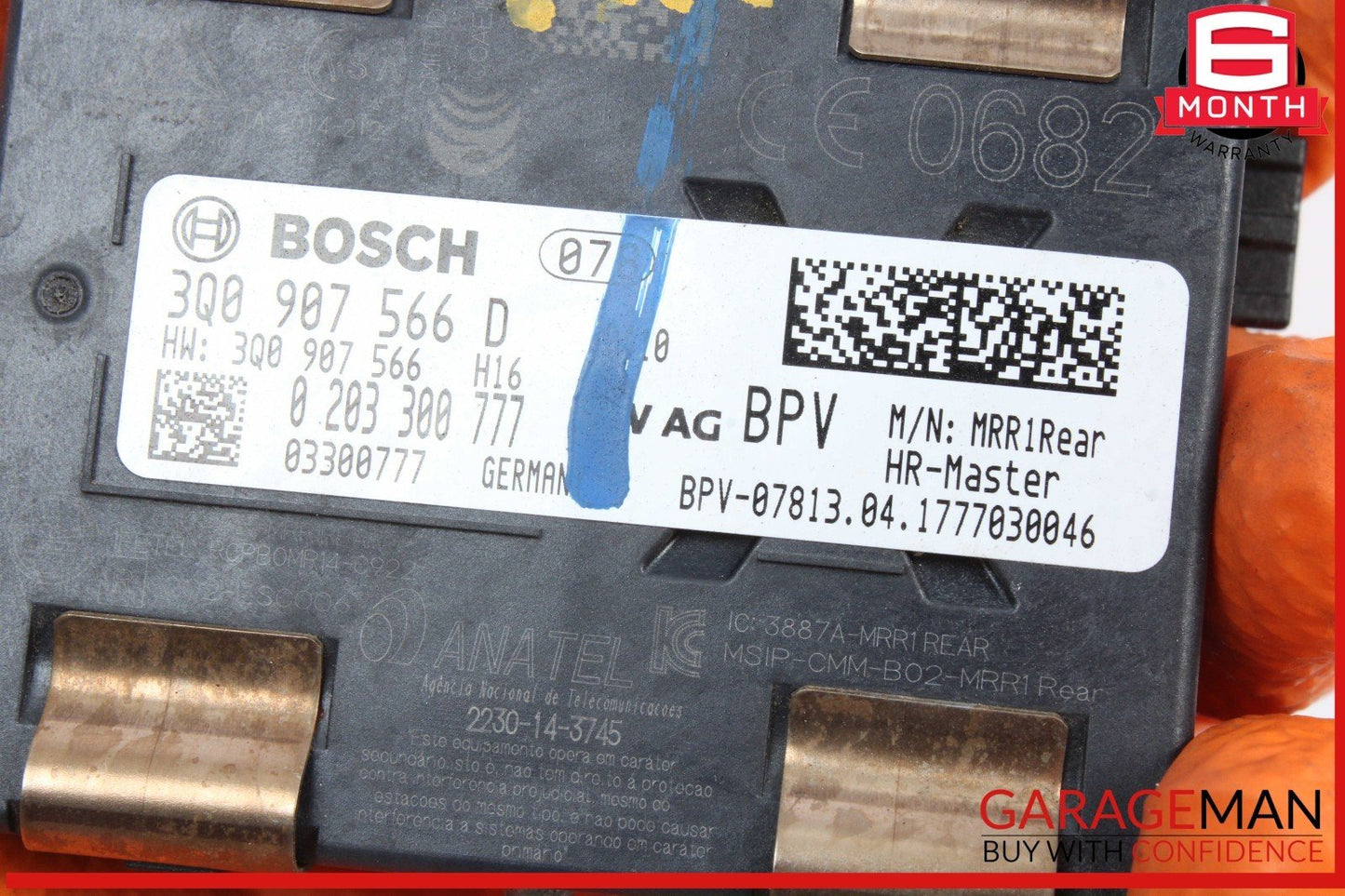 17-20 Audi A3 Rear Right Blind Spot Radar Sensor Module 3Q0907566D Genuine