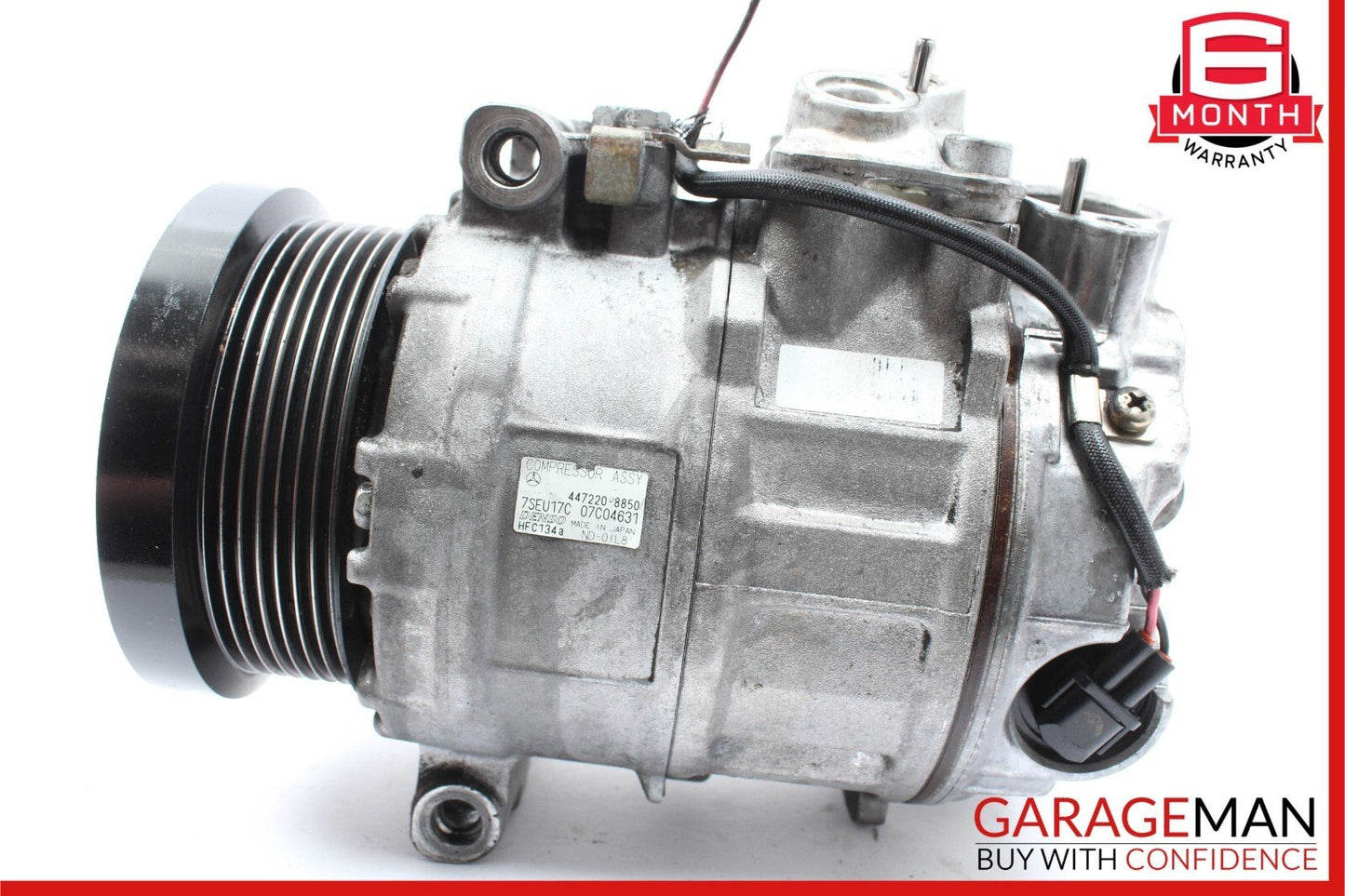 00-03 Mercedes W215 CL600 AC A/C Air Conditioning Compressor OEM GE447220-9151